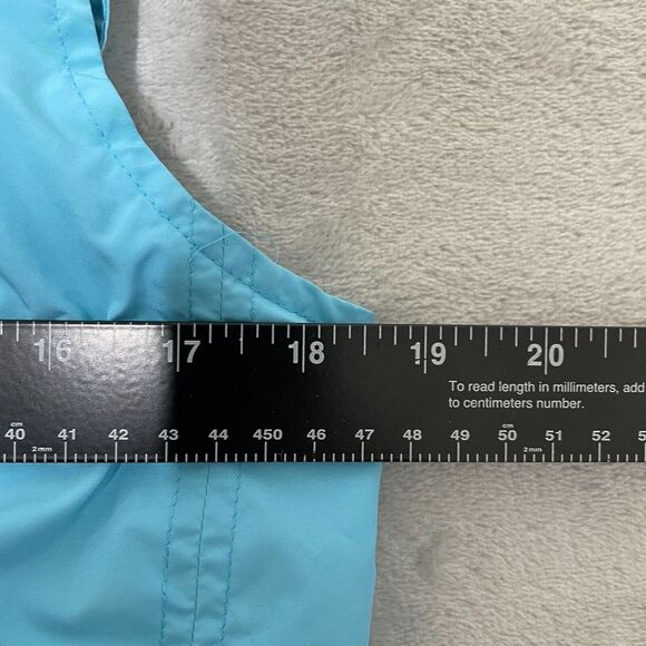 AWS Ashworth Weather Systems Vest Womens Small Blue 1/4 Zip Lined Windbreaker* - Picture 14 of 15